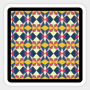 abstract geometric design for your creativity Sticker